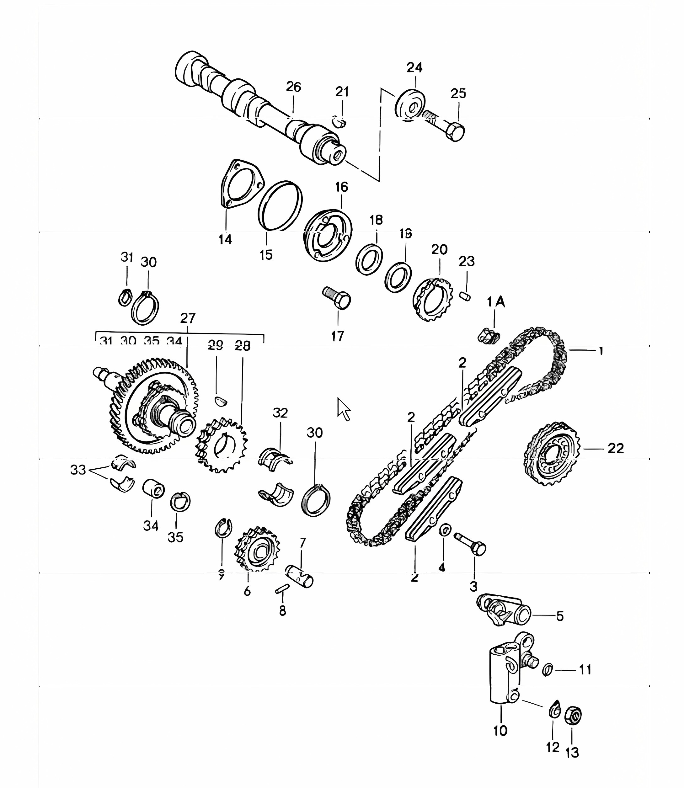 valve control right 911 1984-86