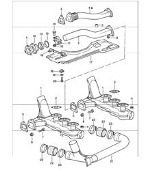 Uitlaatsysteem 911 CARRERA 1984-86