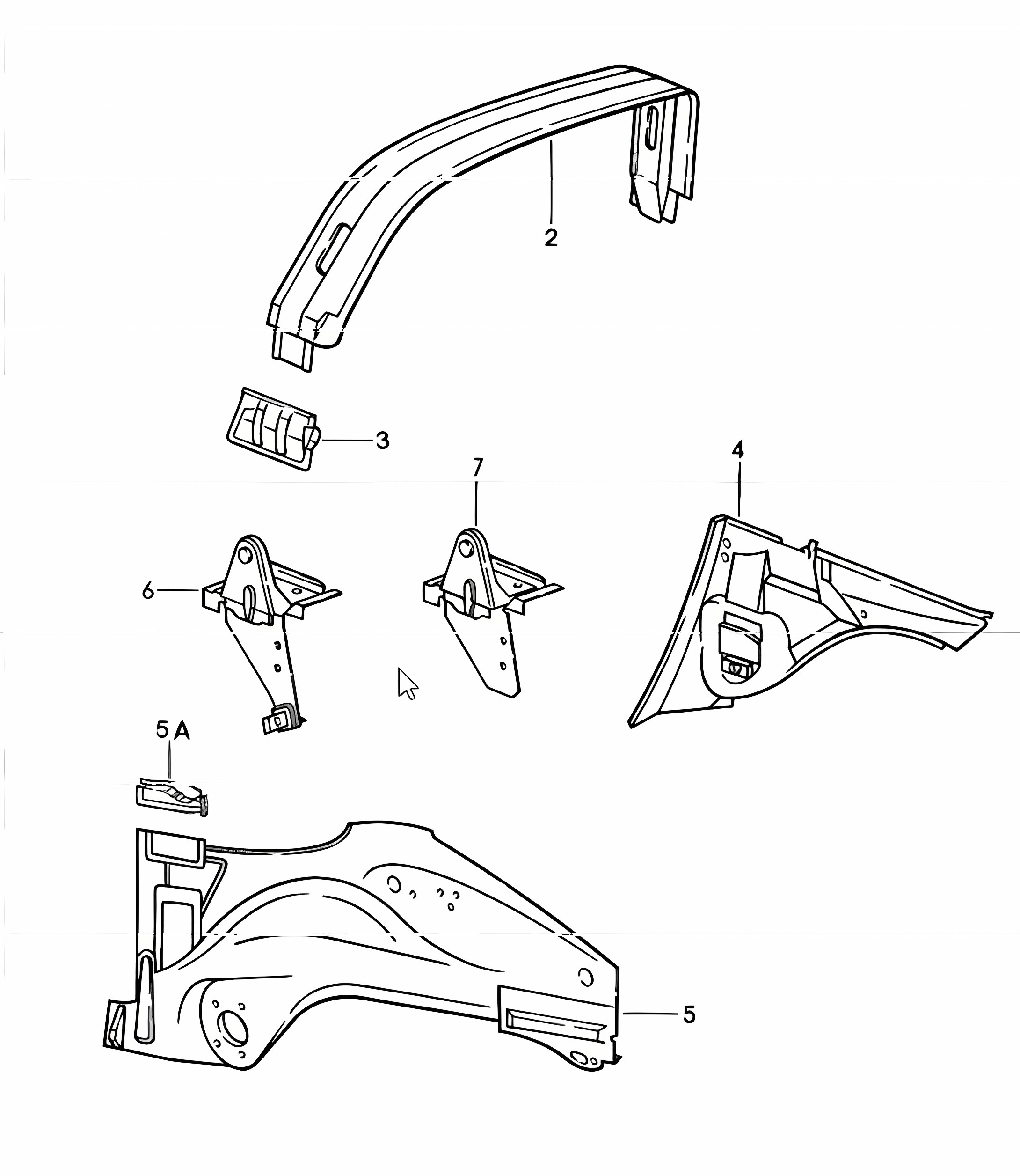 interior panelling 911 TARGA / CABRIO 1984-86