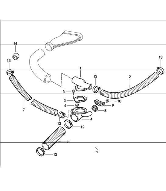 Diagram 813-10 Porsche Panamera 971 MK2 (2021-2023) 