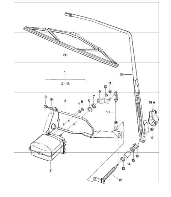 Diagram 904-05 Porsche 911 & 912 (1965-1989) Electrical equipment