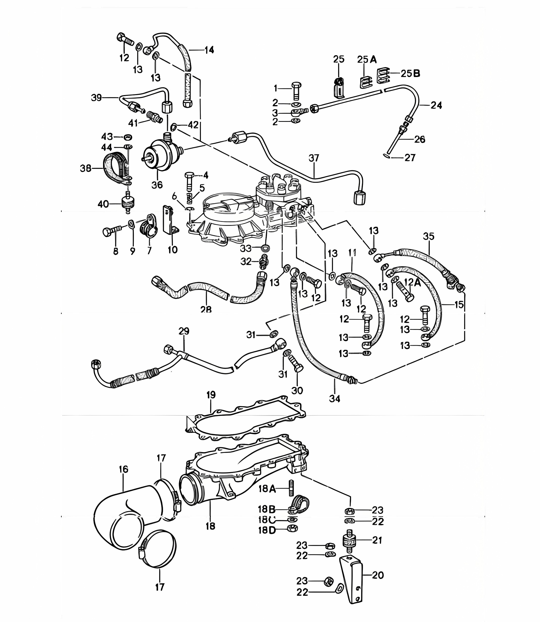 K-JETRONIC III 911 TURBO 930.66/68 1987-89