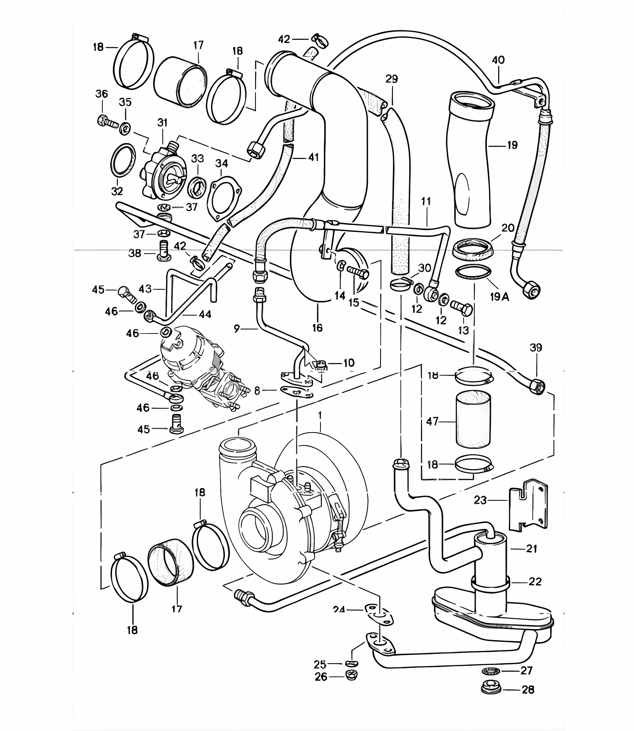 turbocharging 911 TURBO 930.66/68 1987-89