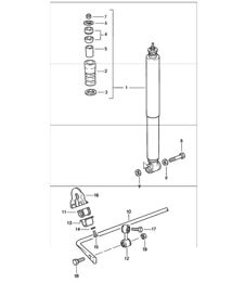 stabilizzatore antivibrante 911 1987-89