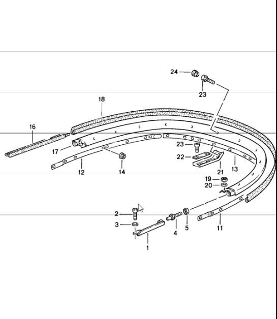 Diagram 811-13 Porsche Cayman 987C / 981C (2005-2016) Carrozzeria
