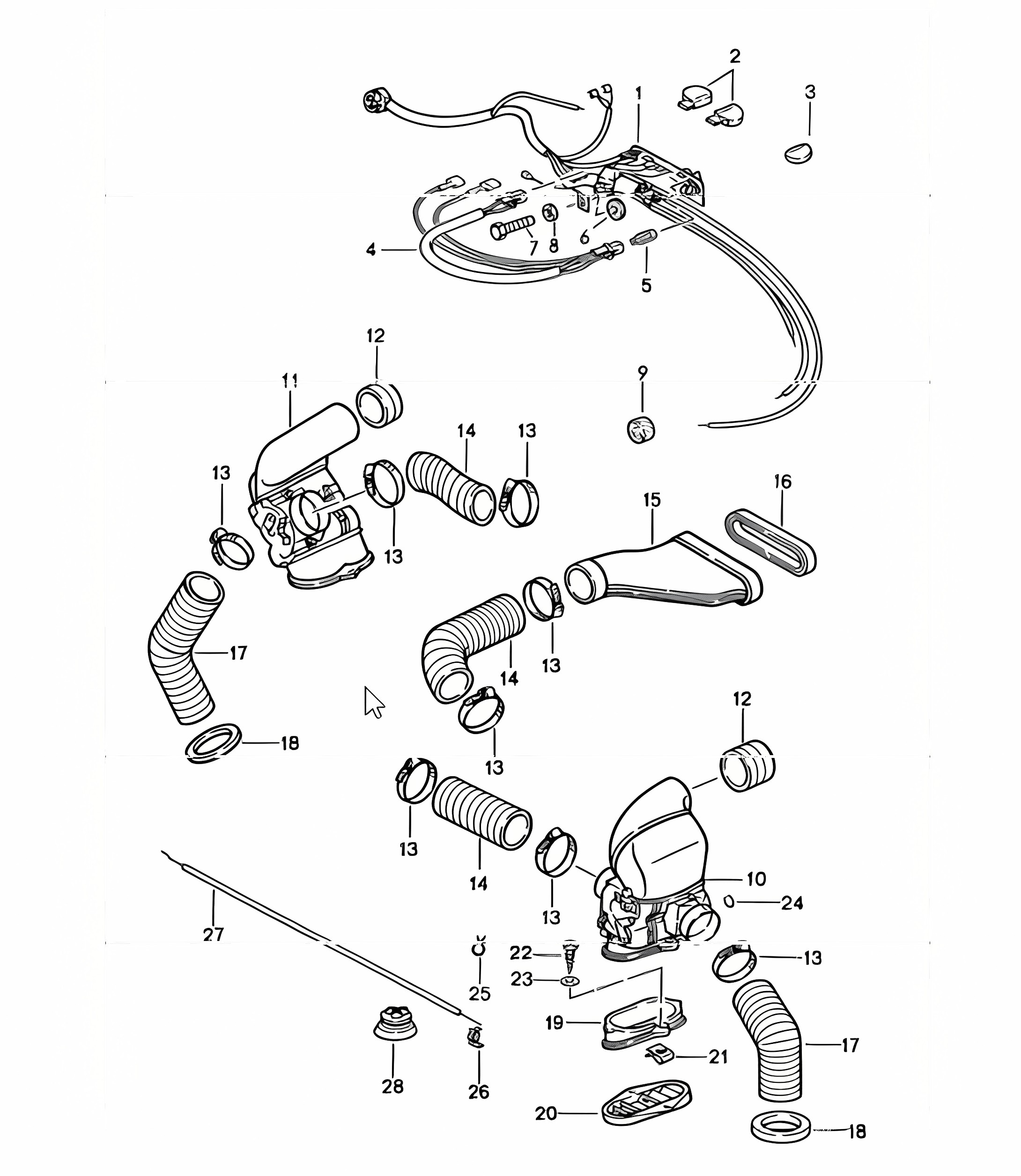 ventilation heating system - 2 - 911 1987-89