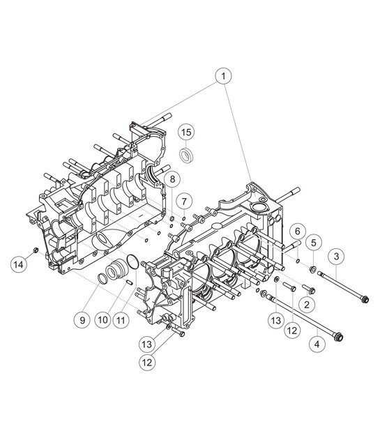 Diagram 01-01-00 Porsche Macan (95B) MK1 (2014-2018) Engine