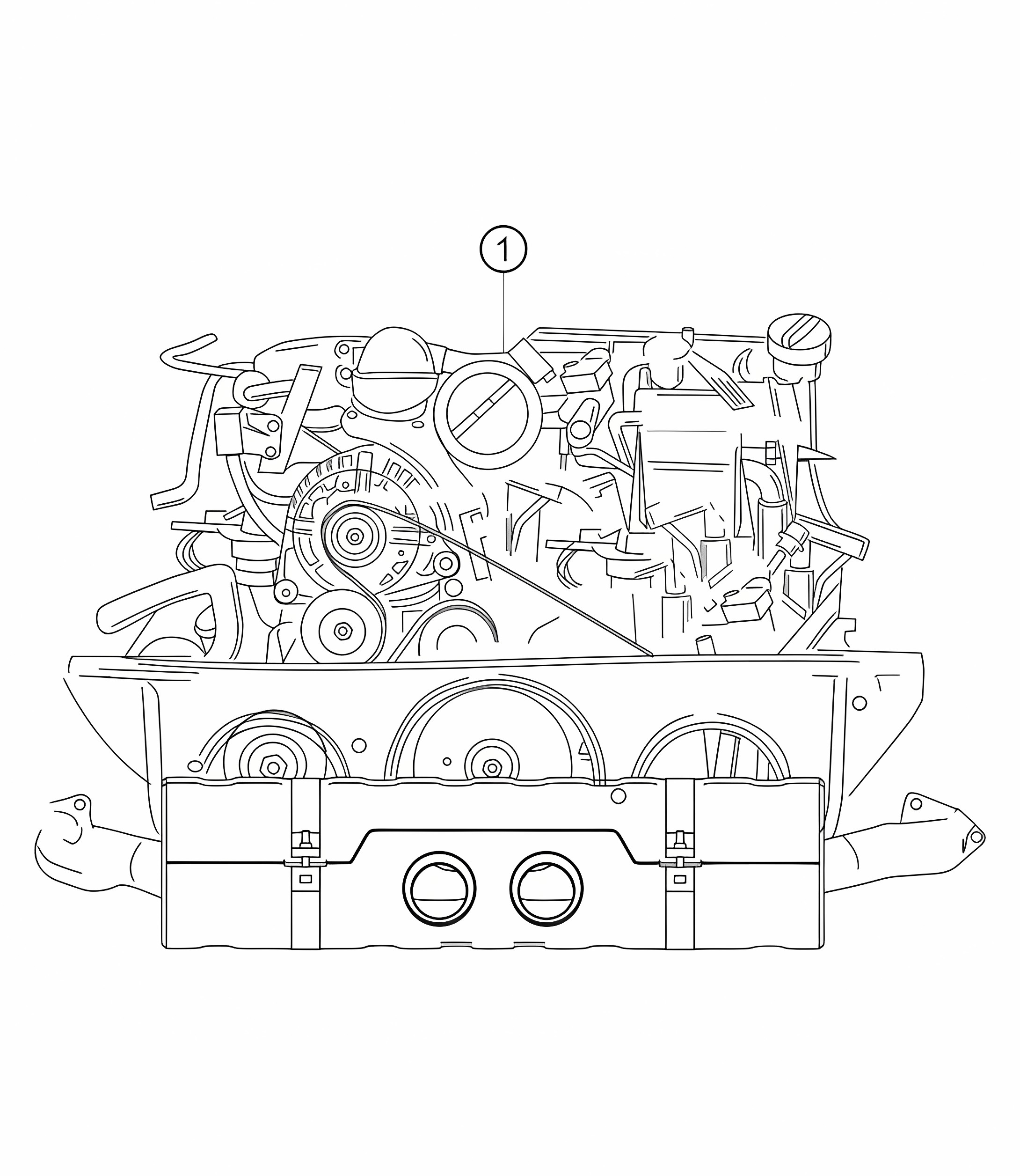 Spare engine 911 (991) GT3 CUP 2016