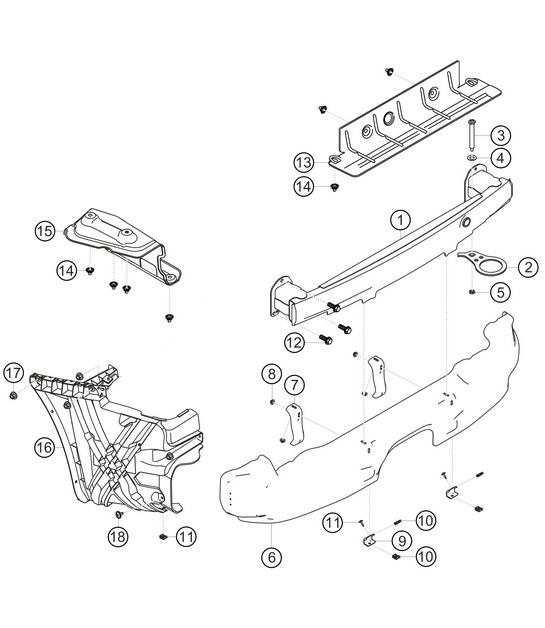 Diagram 8.8-10 Porsche 9J1.1 Taycan 2020-24 