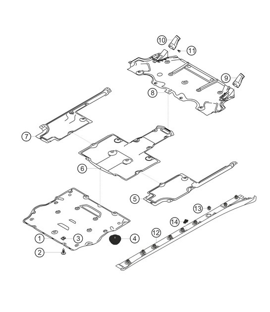 Diagram 8.8-06 Porsche 971.2 Panamera 4 E-Hybrid 2.9L V6 2021-23 