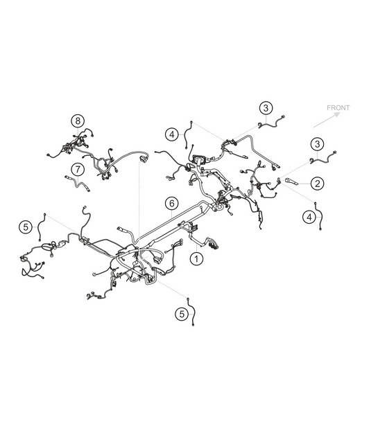 Diagram 9.9-04 Porsche 997 MK1 Carrera 2 3.6L 2005-08 Electrical equipment