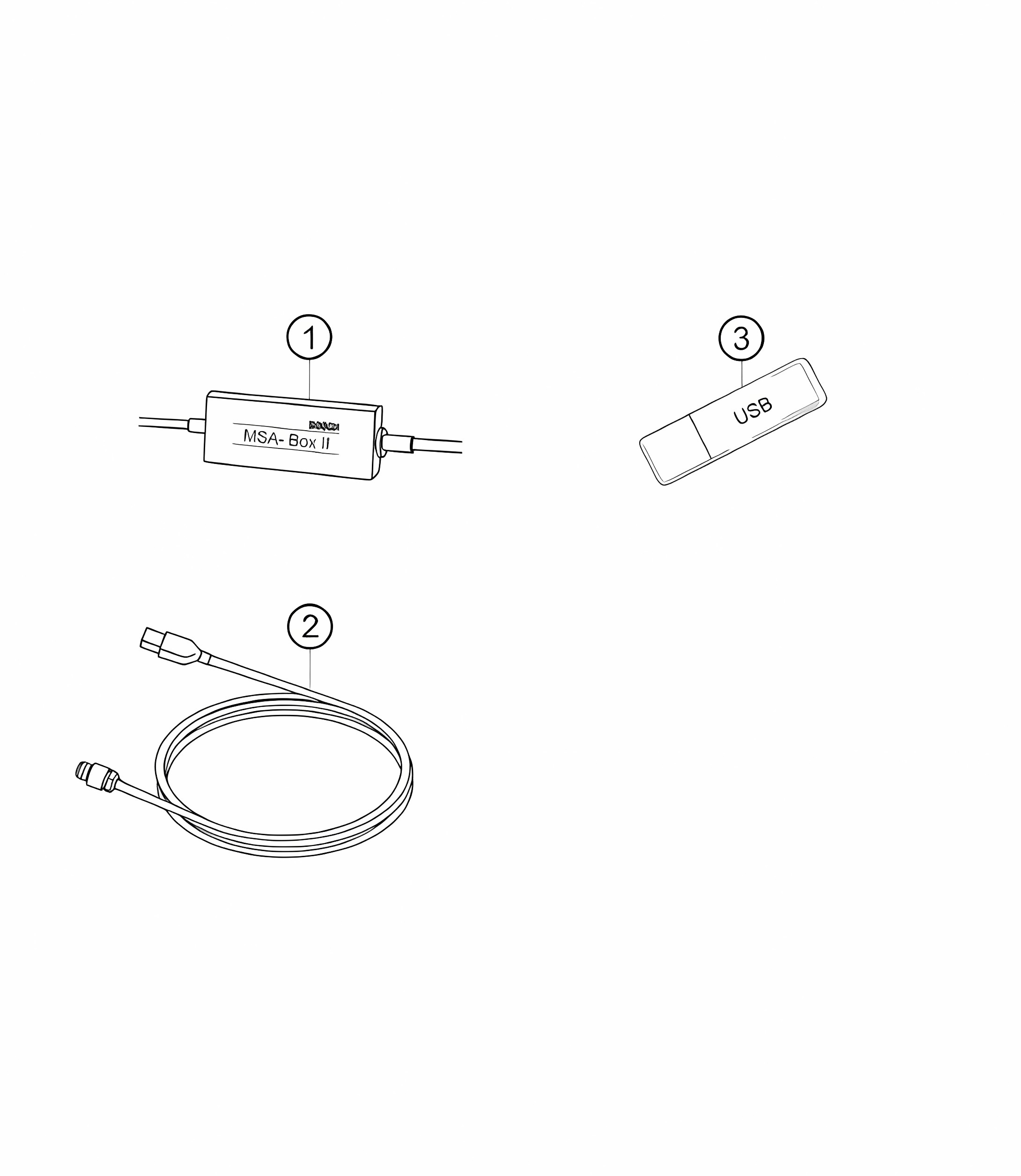 Electrical accessories 911 (991) GT3 CUP 2018 - 2019