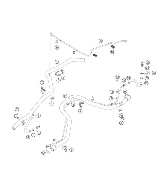 Diagram 1.1-17 Porsche Cayman 2.7L 987C 2006-08 Engine
