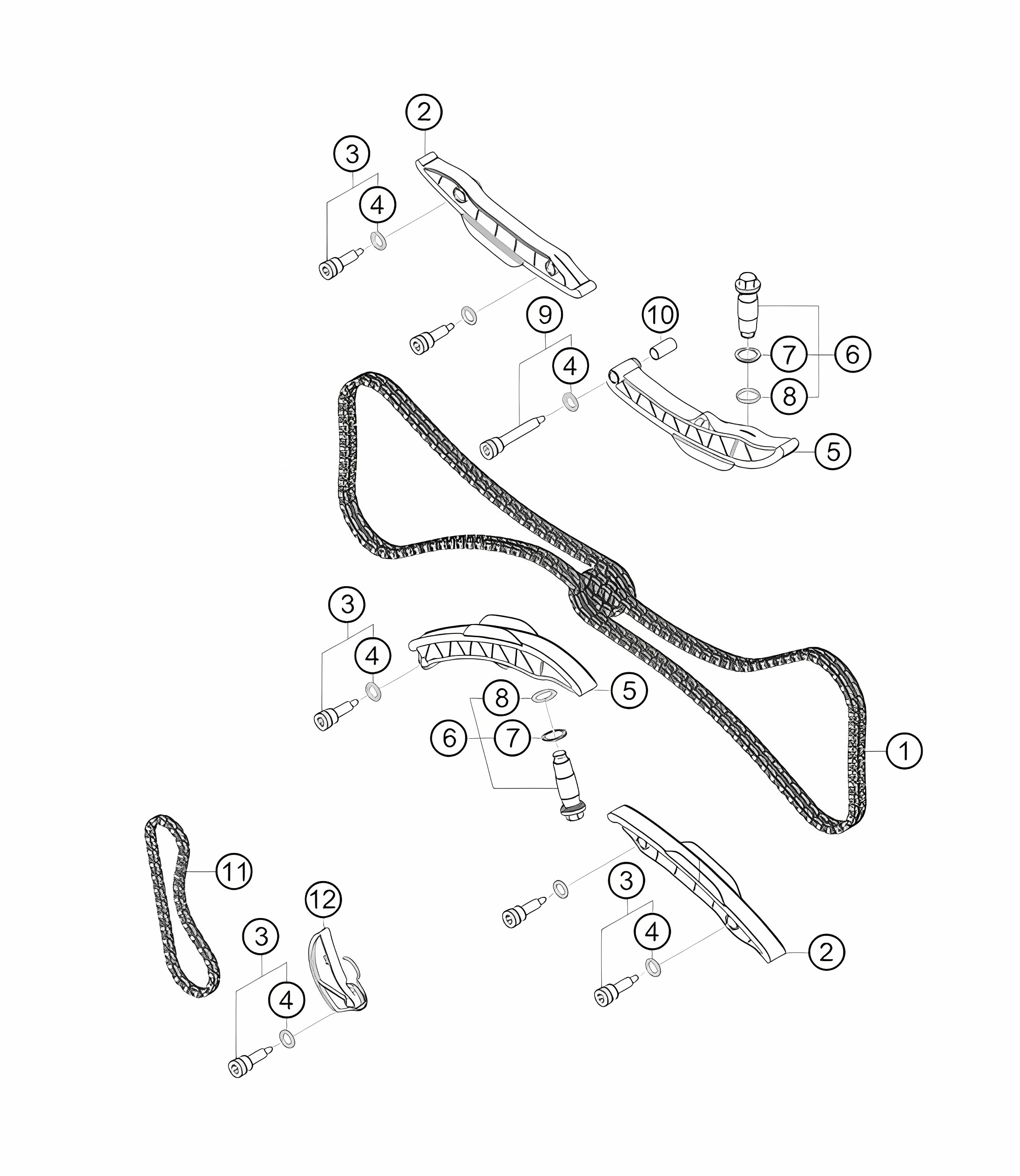 timing chains 911 (991) GT3 CUP 2018 - 2019