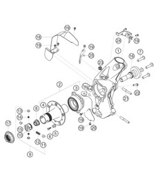 upright front 911 (991) GT3 CUP 2018 - 2019