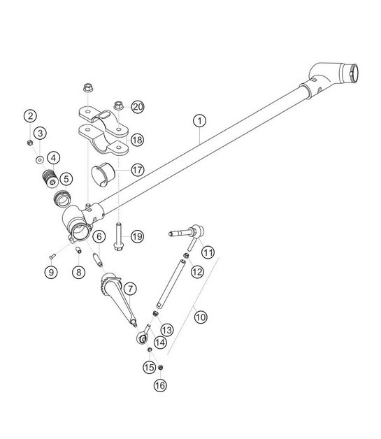 Diagram 4.4-03 Porsche 991.2 Targa 4 3.0L (370 Bhp) 2016-19 Front Axle, Steering 
