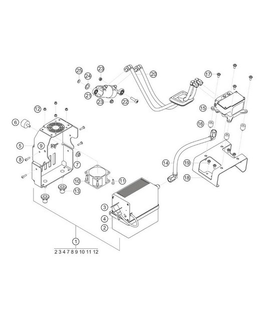 Diagram 9.9-11 Porsche 991 (911) MK2 2016-2019 Electrical equipment