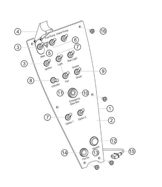 Diagram 9.9-13 Porsche Boxster 718 (982) 2017>> Electrical equipment