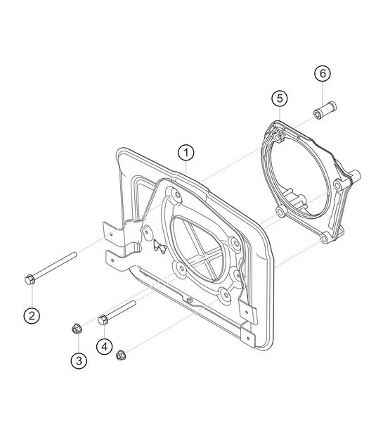 Diagram 1.1-26 Porsche 955 Cayenne 3.2L V6 2003-06 Engine