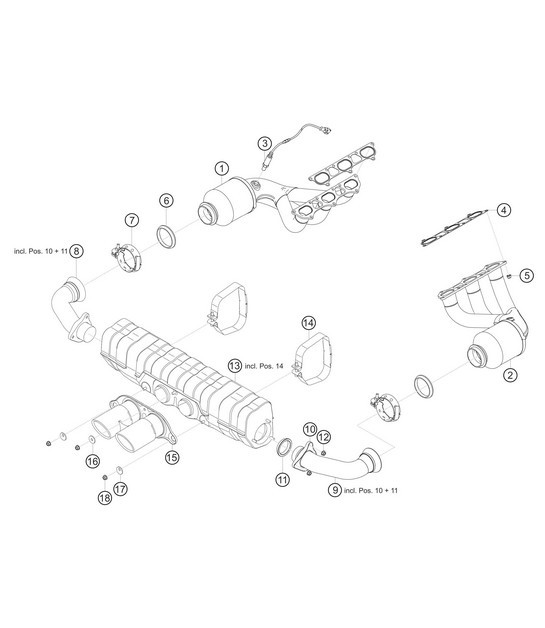 Diagram 2.2-05 Porsche 971.2 Panamera 4S 2.9L V6 2021-23 