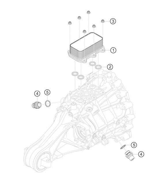 Diagram 3.3-12 Porsche 356 (1950-1965) Transmission