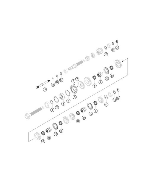 Diagram 3.3-14 Porsche 9J1.1 Taycan 2020-24 