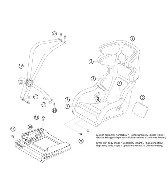 Diagram 8.8-19 Porsche Cayman 718C (982C) 2017>> Body