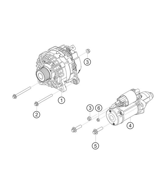 Diagram 9.9-05 Porsche 911 & 912 (1965-1989) Electrical equipment