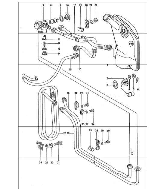 Diagram 104-05 Porsche 911 & 912 (1965-1989) Motor