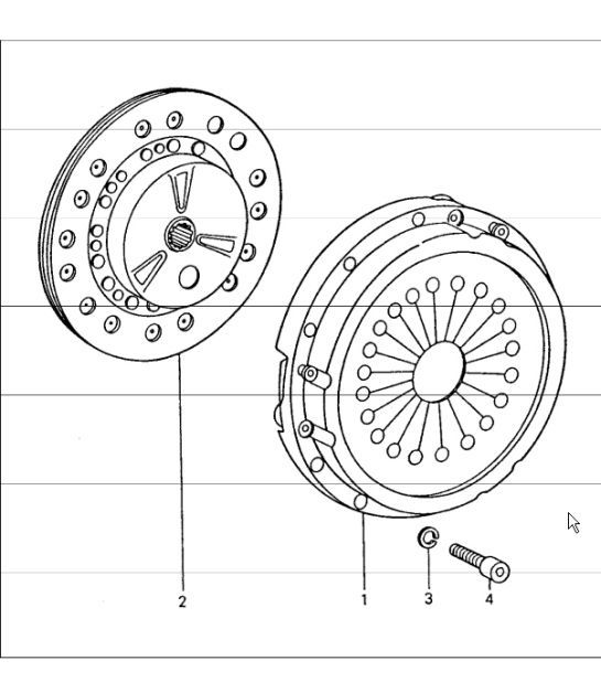 Diagram 301-00 Porsche 991 (911) MK2 2016-2019 Overdragen