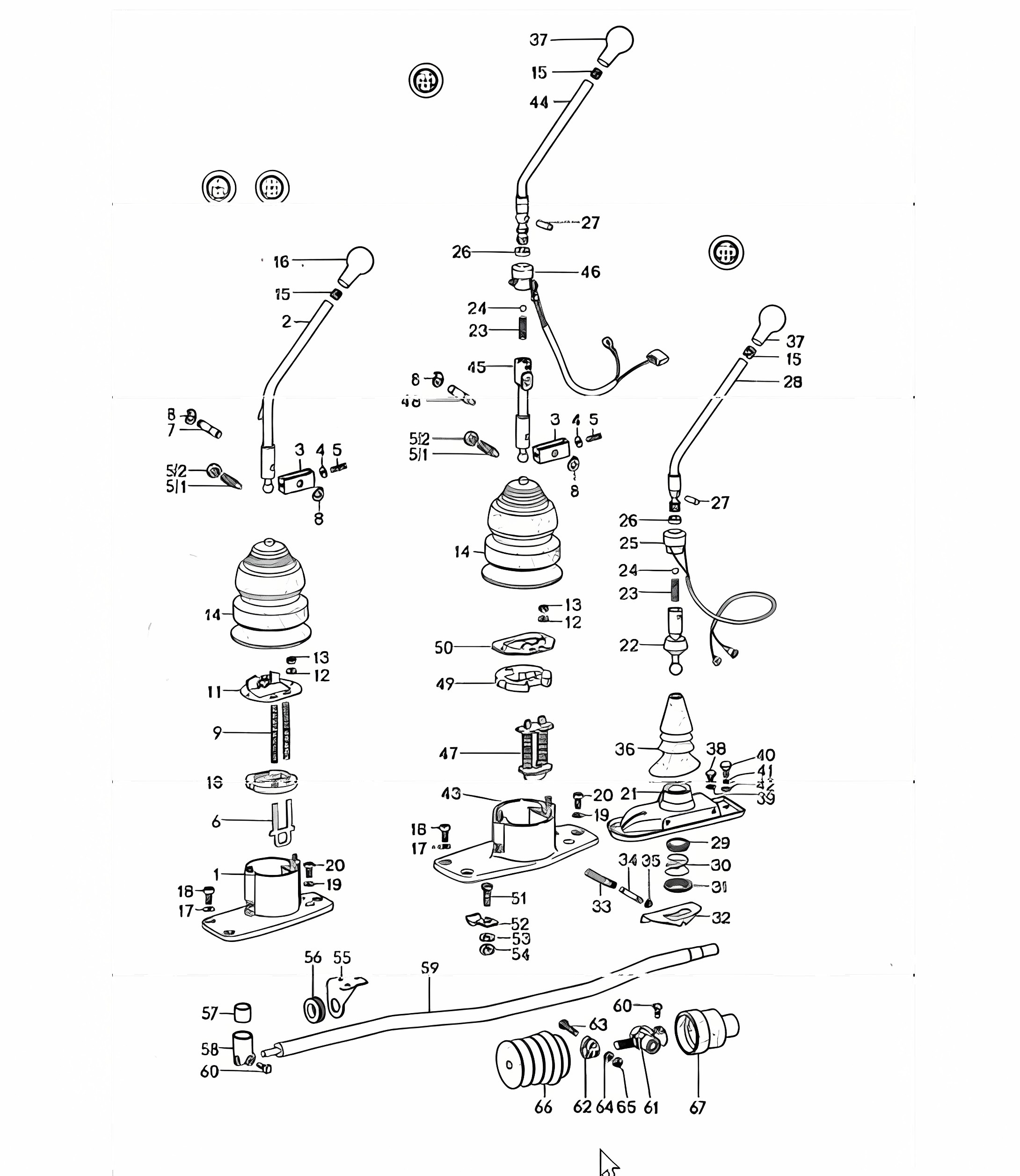 transmission control 911 TURBO 1975-77