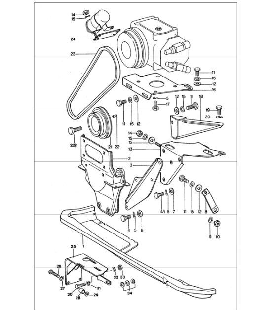 Diagram 813-45 Porsche 991 (911) MK2 2016-2019 Carrosserie