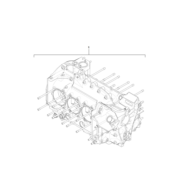 Diagram 101-015 Porsche 924S 2.5L 1986-87 