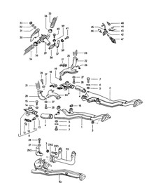 Exhaust system  / Heat exchanger 914 1970-76