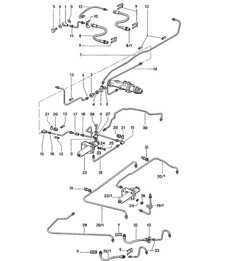 Brake lines 914 1970-76