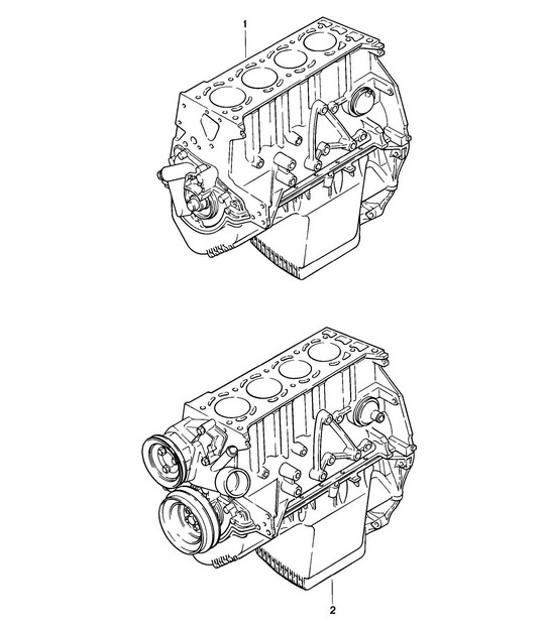 Diagram 101-005 Porsche Macan (95B) MK1 (2014-2018) Engine