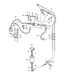 Kraftstoffsystem - (F 92491 00001>>, F >>92491 03157) - 924 1976-79