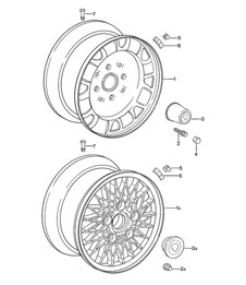 Disc wheel 924 1976-79