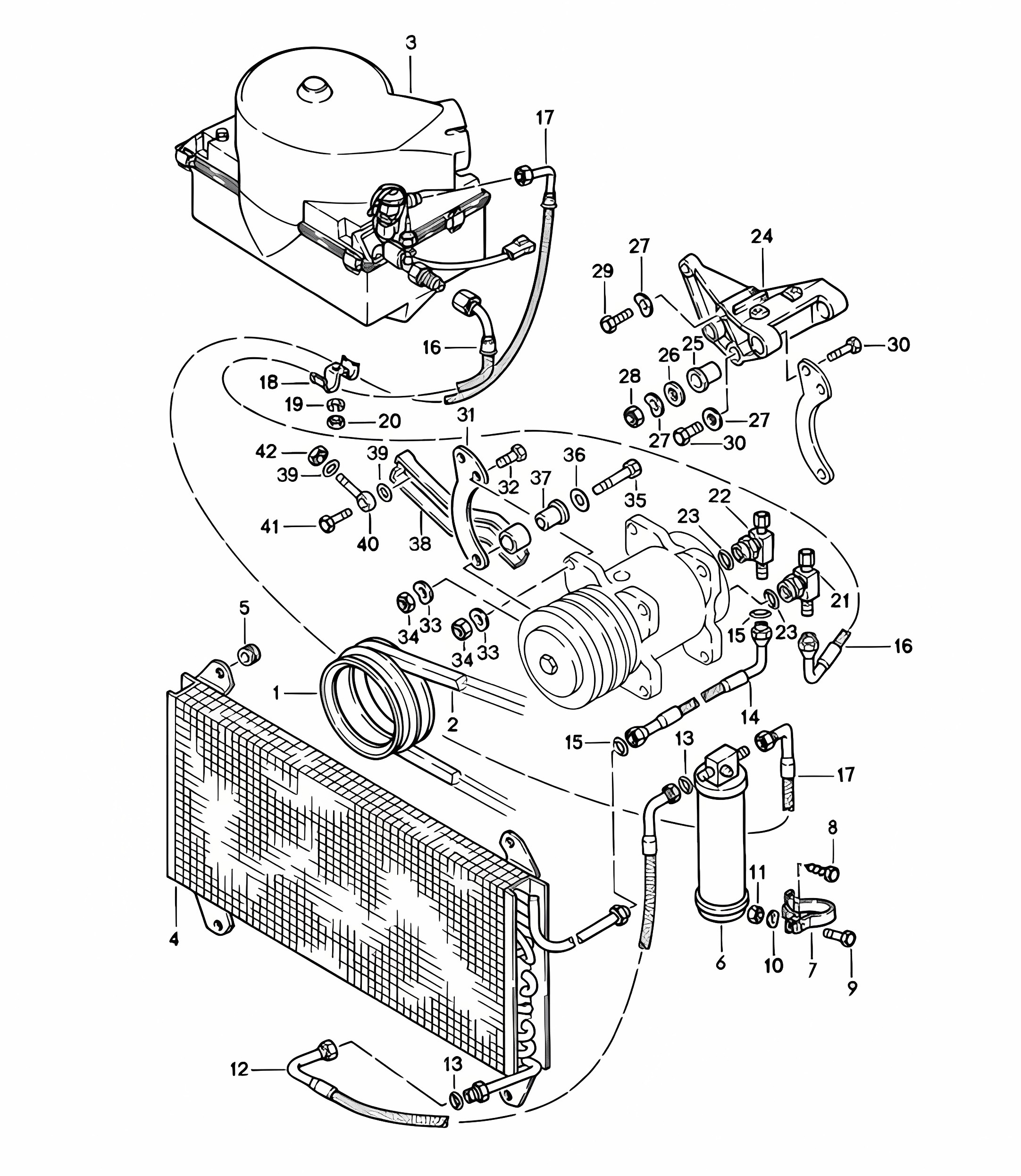 Air conditioner / Right-hand drive - M573 Air conditioner - 924 >>1978