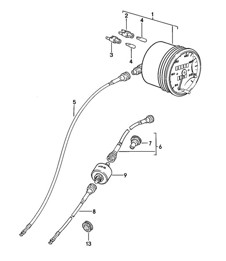 Tachometer 924 1979