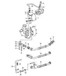 Motor smering / Turbolader 924 TURBO/GT 1980 - 1985