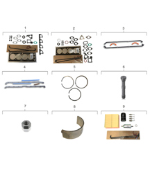 Onderhoudsset / Pakkingset / Reparatieset 924 1980 - 1985
