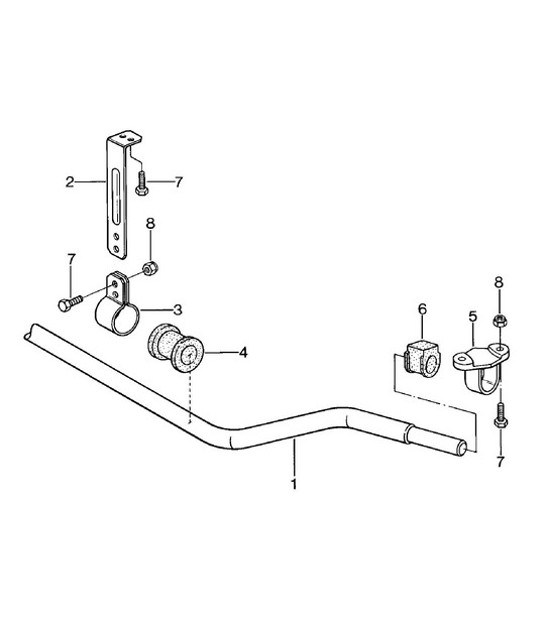 Diagram 402-010 Porsche 944 2.7L 8V 1988-89 