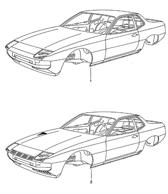 Diagram 801-000 Porsche Boxster 718 (982) 2017>> Body