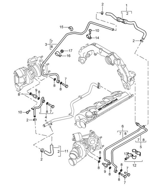 Diagram 202-20 Porsche Panamera 971 MK1 (2017-2020) 