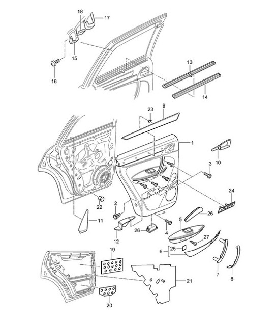 Diagram 807-15 Porsche 944 2.5L 8V 1982-87 