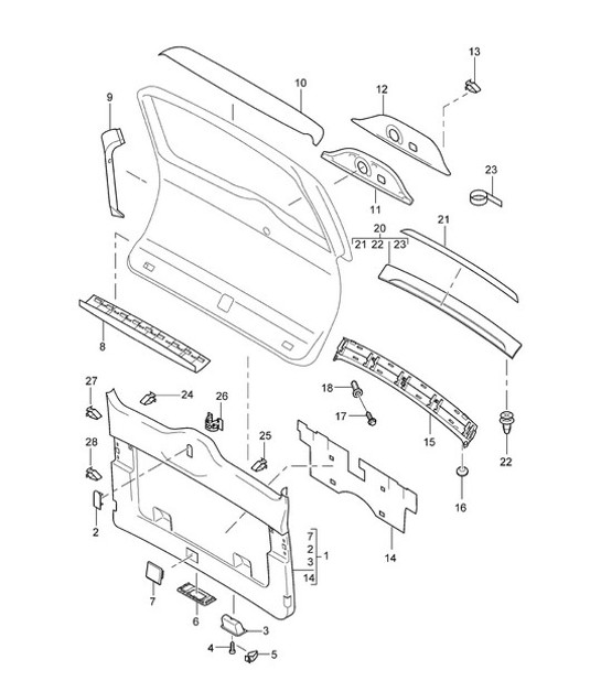 Diagram 807-35 Porsche 944 2.5L 8V 1982-87 