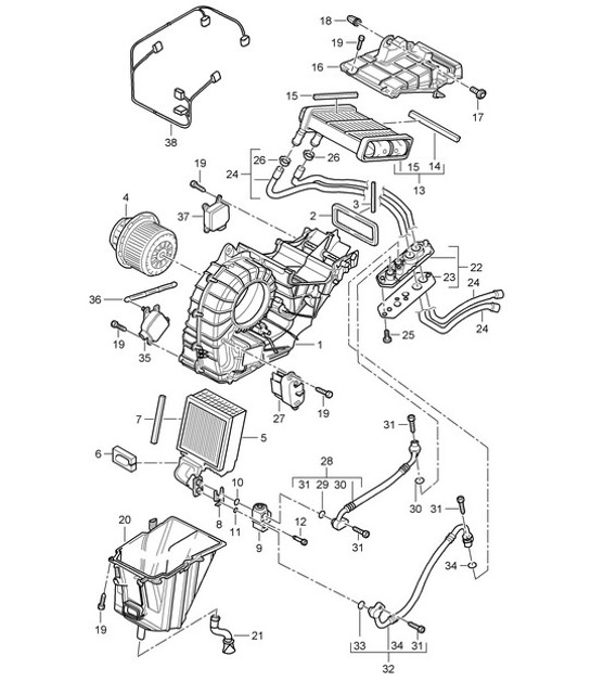 Diagram 813-50 Porsche 944 2.5L 8V 1982-87 