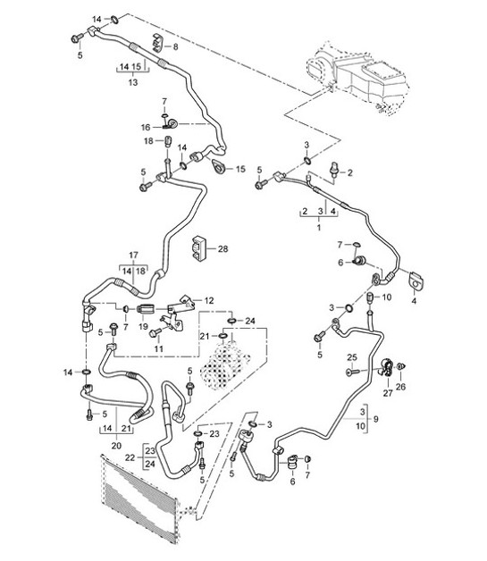 Diagram 813-63 Porsche 997 MKII GT2 RS 2011-13 Body