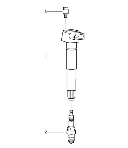Diagram 901-00 Porsche Cayenne 9PA (955) 2003-2006 Équipement électrique